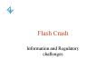Flash Crash PowerPoint PPT Presentation