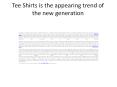 Slim Fit t-shirt PowerPoint PPT Presentation