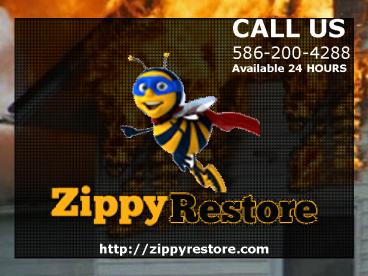 Fire Restoration Novi MI | 586-200-4288 | ZippyRestore.com