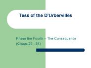 Tess of the D