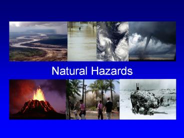Natural Hazards
