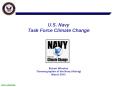 U.S. Navy Task Force Climate Change PowerPoint PPT Presentation
