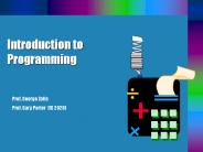 Introduction to Programming