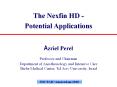 The Nexfin HD - PowerPoint PPT Presentation