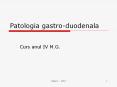 Patologia gastro-duodenala PowerPoint PPT Presentation