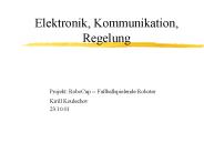 Elektronik, Kommunikation, Regelung