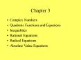 Complex Numbers PowerPoint PPT Presentation