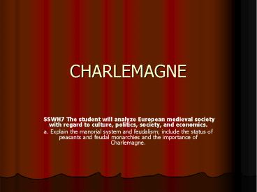 CHARLEMAGNE