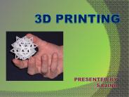 3D Printing