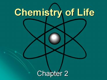 Chemistry of Life