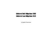 Collateral Debt Obligations (CDO)
