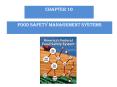 Chapter 10 Food Safety Systems PowerPoint PPT Presentation