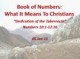 Book of Numbers: What It Means To Christians PowerPoint PPT Presentation
