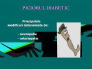 PICIORUL DIABETIC