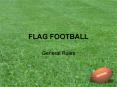 FLAG FOOTBALL PowerPoint PPT Presentation