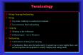 Terminology PowerPoint PPT Presentation