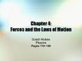 Chapter 4: Forces and the Laws of Motion PowerPoint PPT Presentation