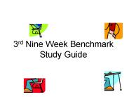 3rd Nine Week Benchmark Study Guide