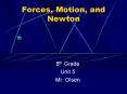 Forces, Motion, and Newton PowerPoint PPT Presentation