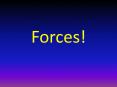 Forces! PowerPoint PPT Presentation