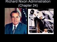 Richard Nixon Administration (Chapter 24)