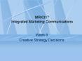 MRK317 Integrated Marketing Communications PowerPoint PPT Presentation