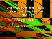 Unit 4:Understanding Athletic-Related Injuries to the Upper Extremity