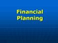 Financial%20Planning PowerPoint PPT Presentation