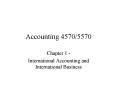 Accounting 4570/5570 PowerPoint PPT Presentation