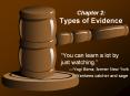Chapter 2: Types of Evidence PowerPoint PPT Presentation