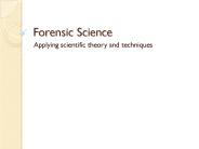 Forensic Science