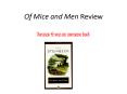 Of Mice and Men Review PowerPoint PPT Presentation
