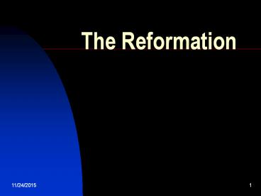 The Reformation