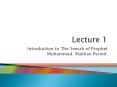 Introduction to The Seerah of Prophet Muhammad: Makkan Period. PowerPoint PPT Presentation
