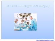 Benefits of Weight Loss Surgery