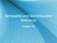 Renewable%20and%20Nonrenewable%20Resources PowerPoint PPT Presentation