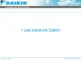 Les solutions Daikin PowerPoint PPT Presentation
