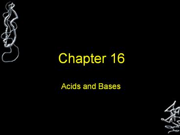 Introduction To Acids And Bases Ppt Download