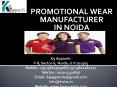 Promotional wear manufacturer in Noida