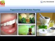 Peppermint Oil,  Essential Peppermint Oil