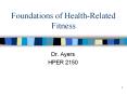 Foundations%20of%20Health-Related%20Fitness PowerPoint PPT Presentation