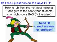 13 Free Questions on the next CSTs