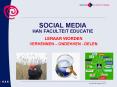 SOCIAL MEDIA HAN FACULTEIT EDUCATIE PowerPoint PPT Presentation