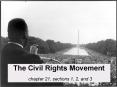 The Civil Rights Movement chapter 21, sections 1, 2, and 3 PowerPoint PPT Presentation