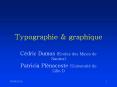 Typographie PowerPoint PPT Presentation