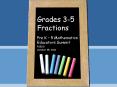 Grades 3-5 Fractions PowerPoint PPT Presentation