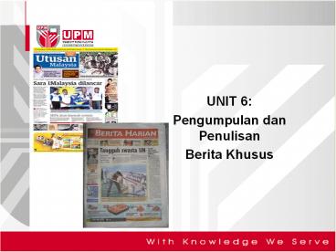 Pengumpulan dan Penulisan