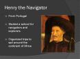 Henry the Navigator PowerPoint PPT Presentation
