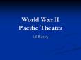 World%20War%20II%20Pacific%20Theater PowerPoint PPT Presentation