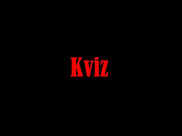 Kviz